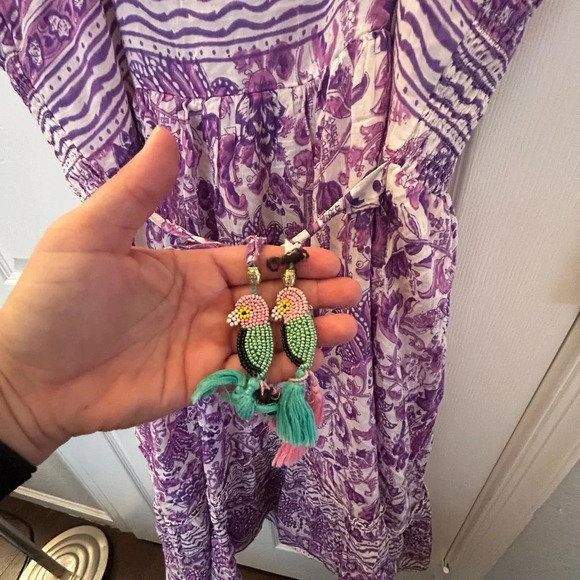 Alicia Bell purple dress Xl - Picture 5 of 5